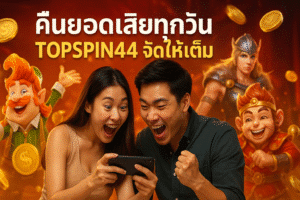 คืนยอดเสียทุกวัน TOPSPIN44 จัดให้เต็ม