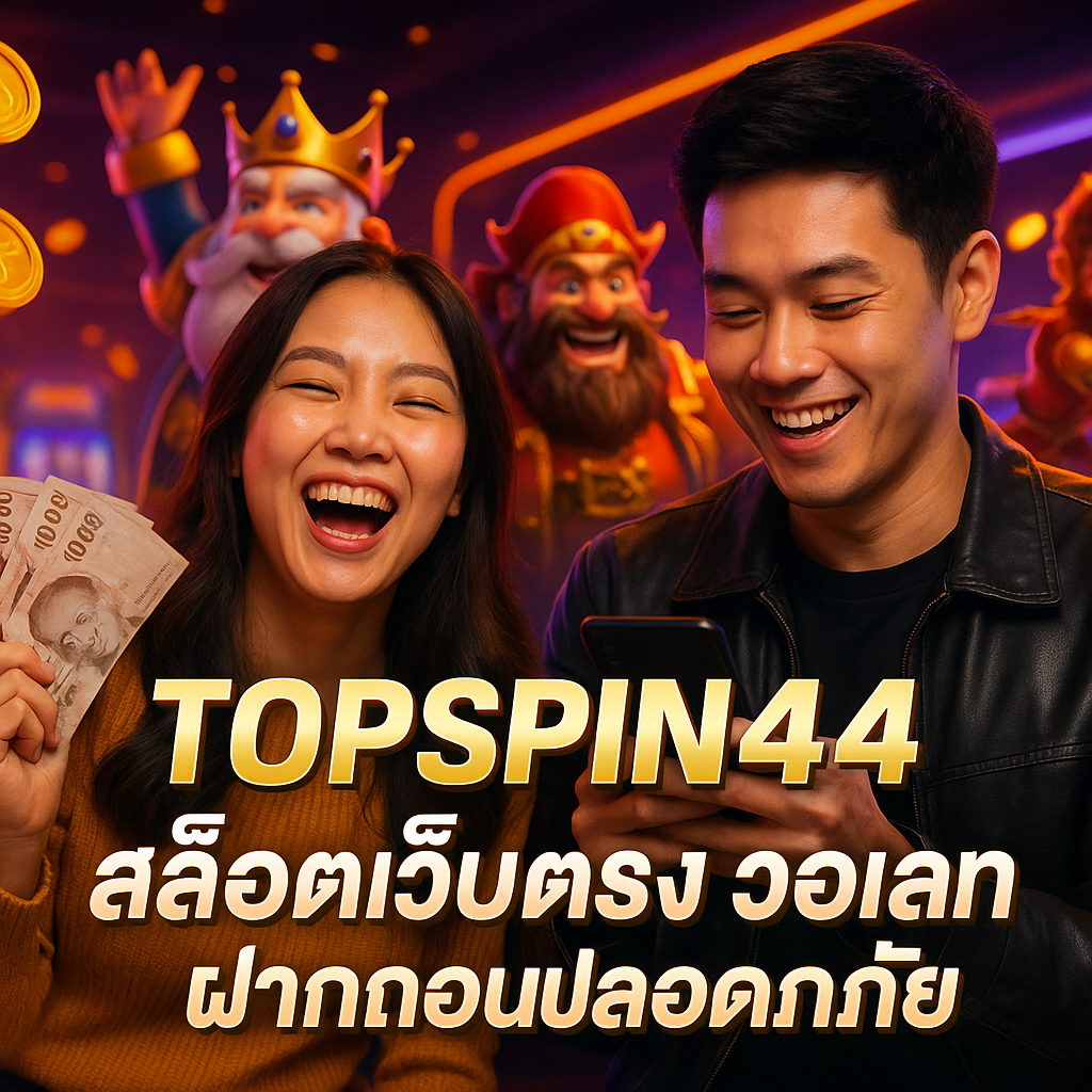 TOPSPIN44 สล็อตเว็บตรง วอเลท ฝากถอนปลอดภัย